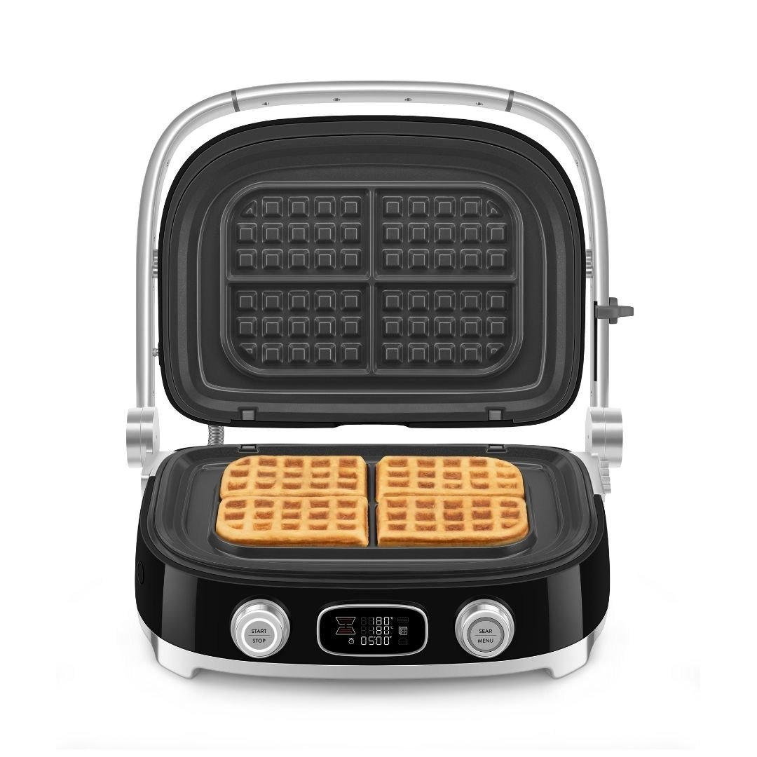 Smeg MGF01BLEU Çok Amaçlı Izgara Siyah (Multiuse Grill)