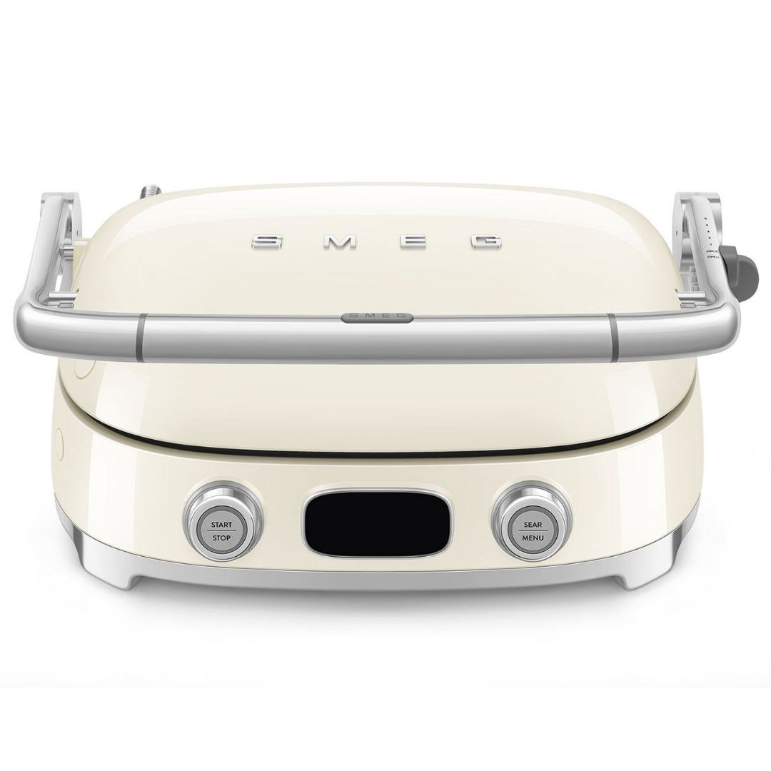 Smeg MGF01CREU Çok Amaçlı Izgara Krem (Multiuse Grill)
