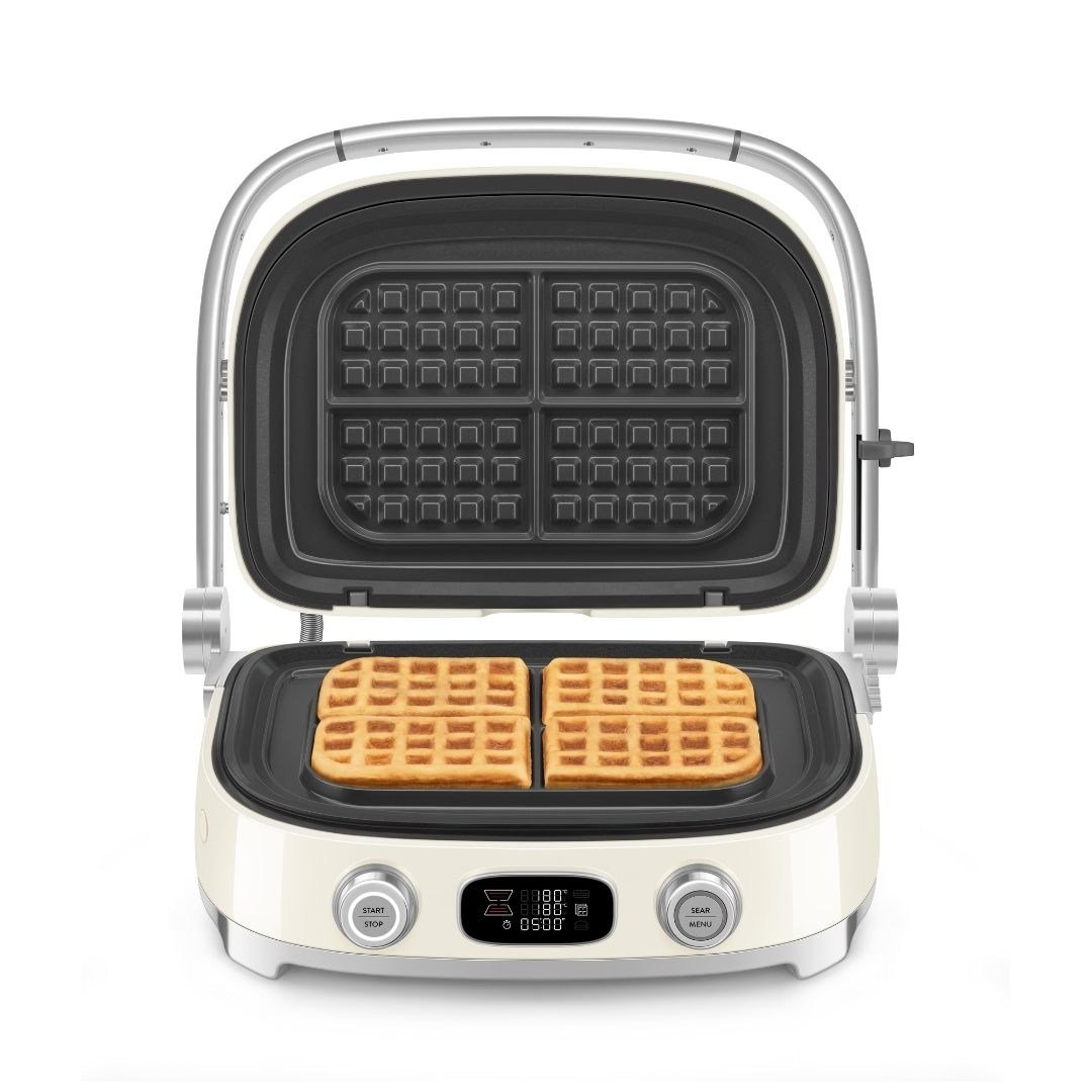 Smeg MGF01CREU Çok Amaçlı Izgara Krem (Multiuse Grill)