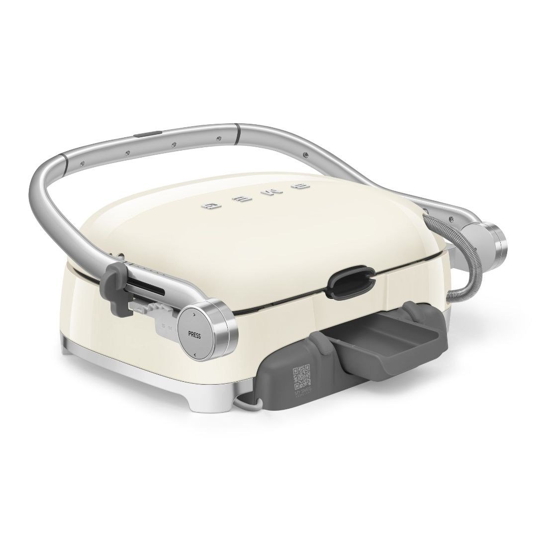 Smeg MGF01CREU Çok Amaçlı Izgara Krem (Multiuse Grill)