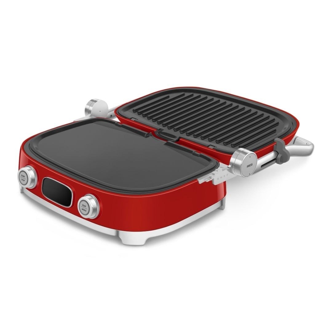 Smeg MGF01RDEU Çok Amaçlı Izgara Kırmızı (Multiuse Grill)