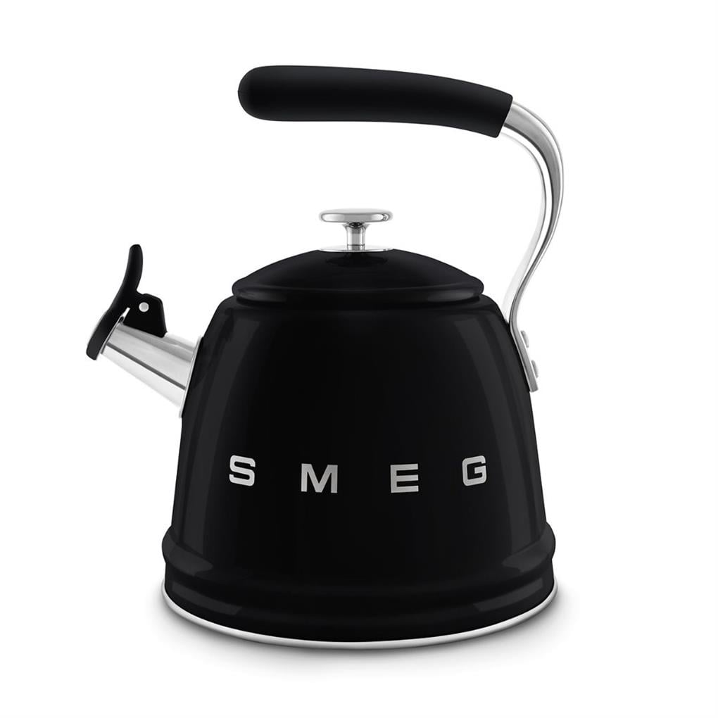 SMEG Siyah Set Üstü Islık Kettle