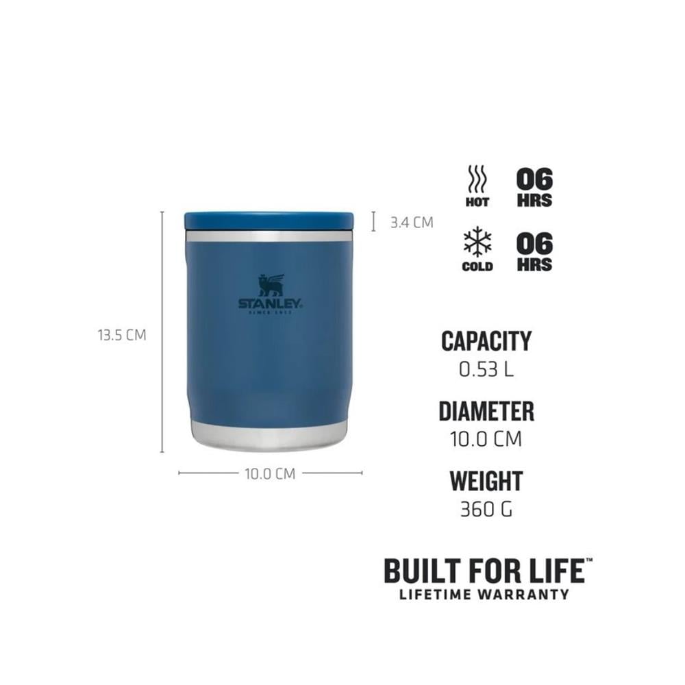 Stanley 0.53L Adventure To-Go Yemek Termosu | Abyss - Mavi