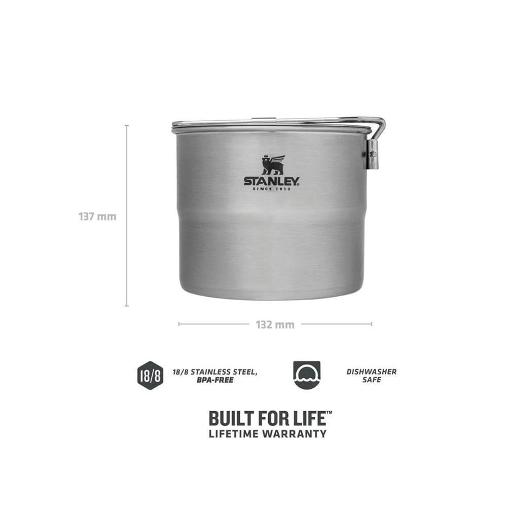 Stanley Adventure Paslanmaz Çelik İki Kişilik Pişirme Seti