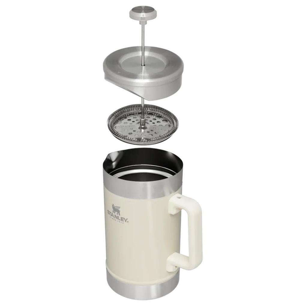Stanley Classic Stay Hot French Press Termos | 1.4L - Krem