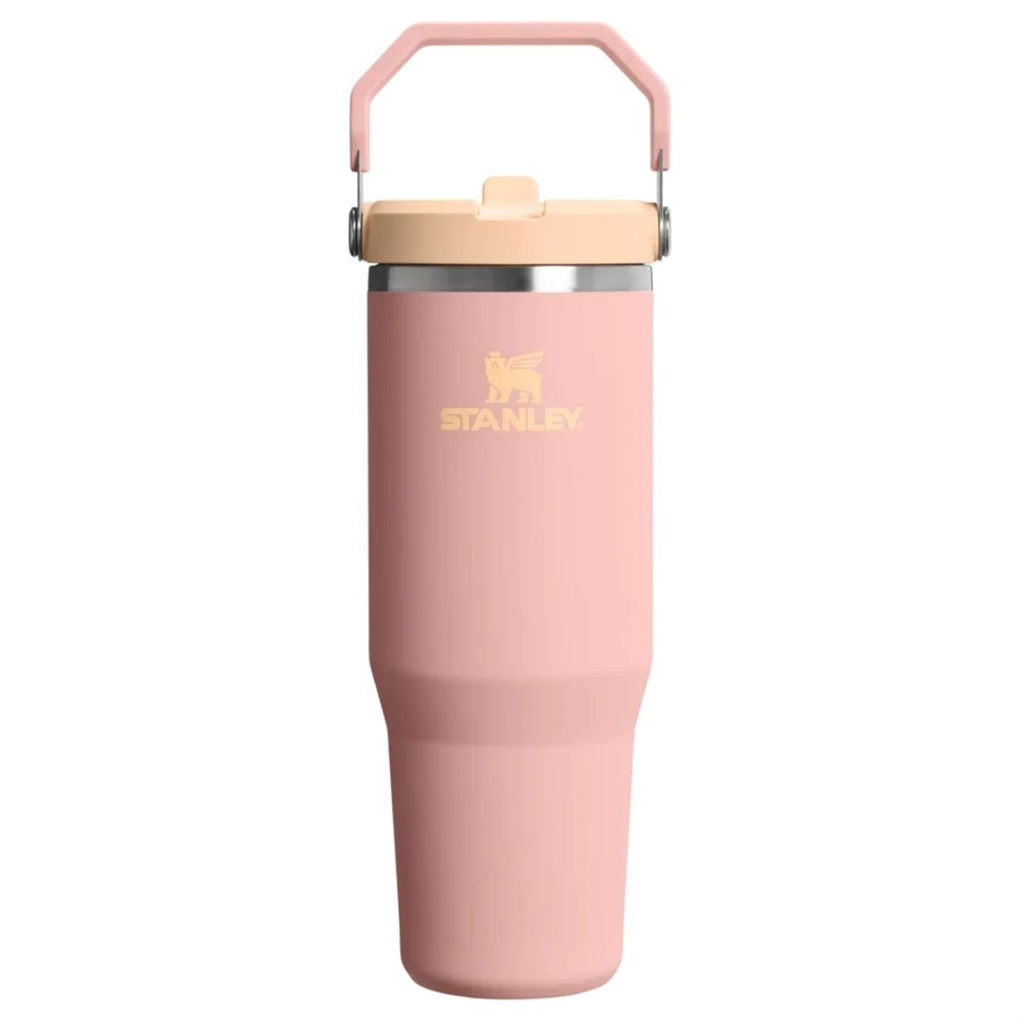 Stanley IceFlow Flip Straw 2.0 Tumbler Pipetli Termos 0.89L - Peach Rose