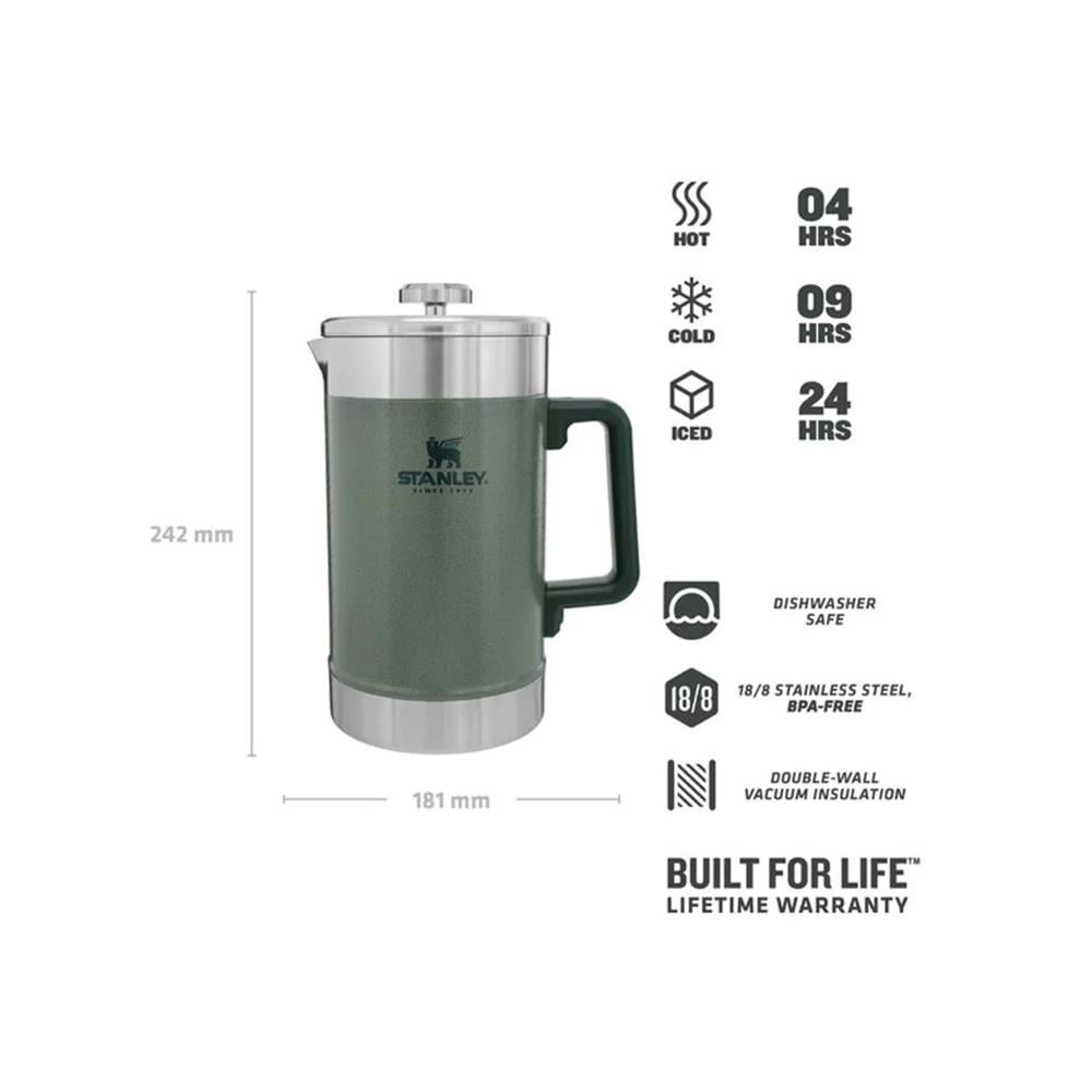 Stanley Klasik French Press Termos 1.4 Lt