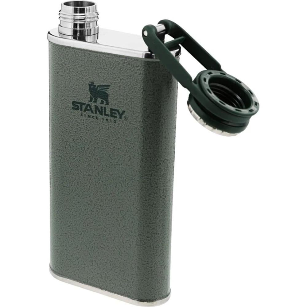 Stanley Klasik Paslanmaz Çelik Cep Matarası 0.23 LT - Yeşil