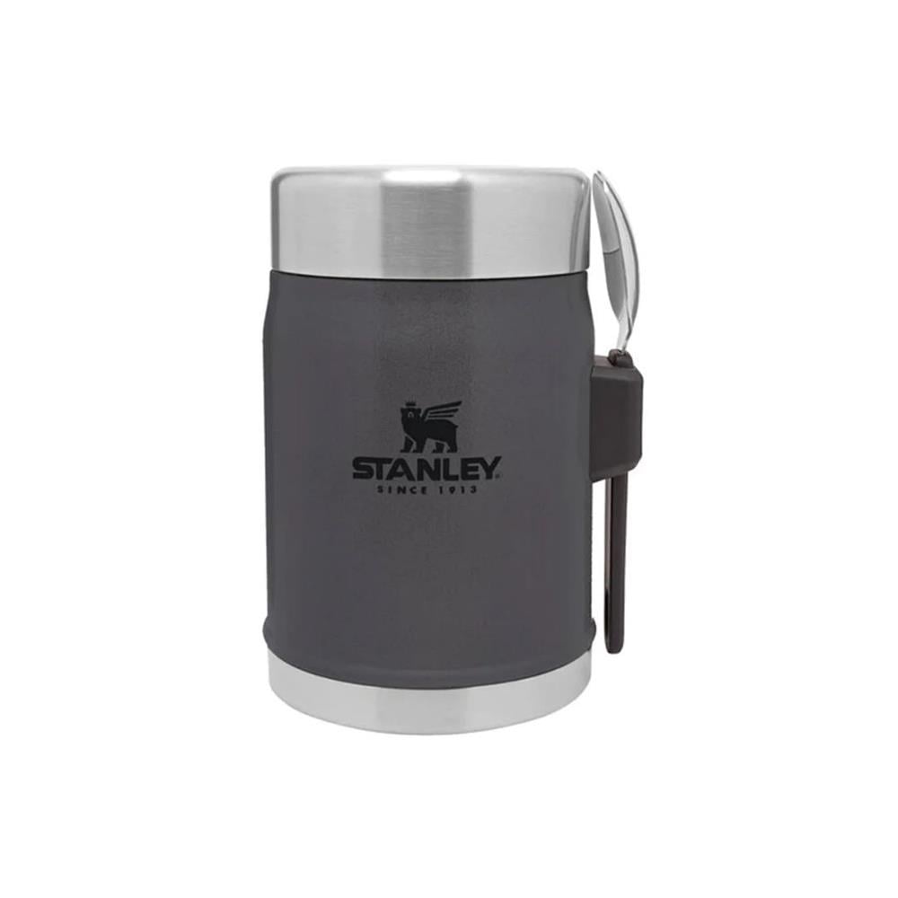Stanley Klasik Paslanmaz Çelik Yemek Termosu Kaşıklı 0,40 LT - Füme