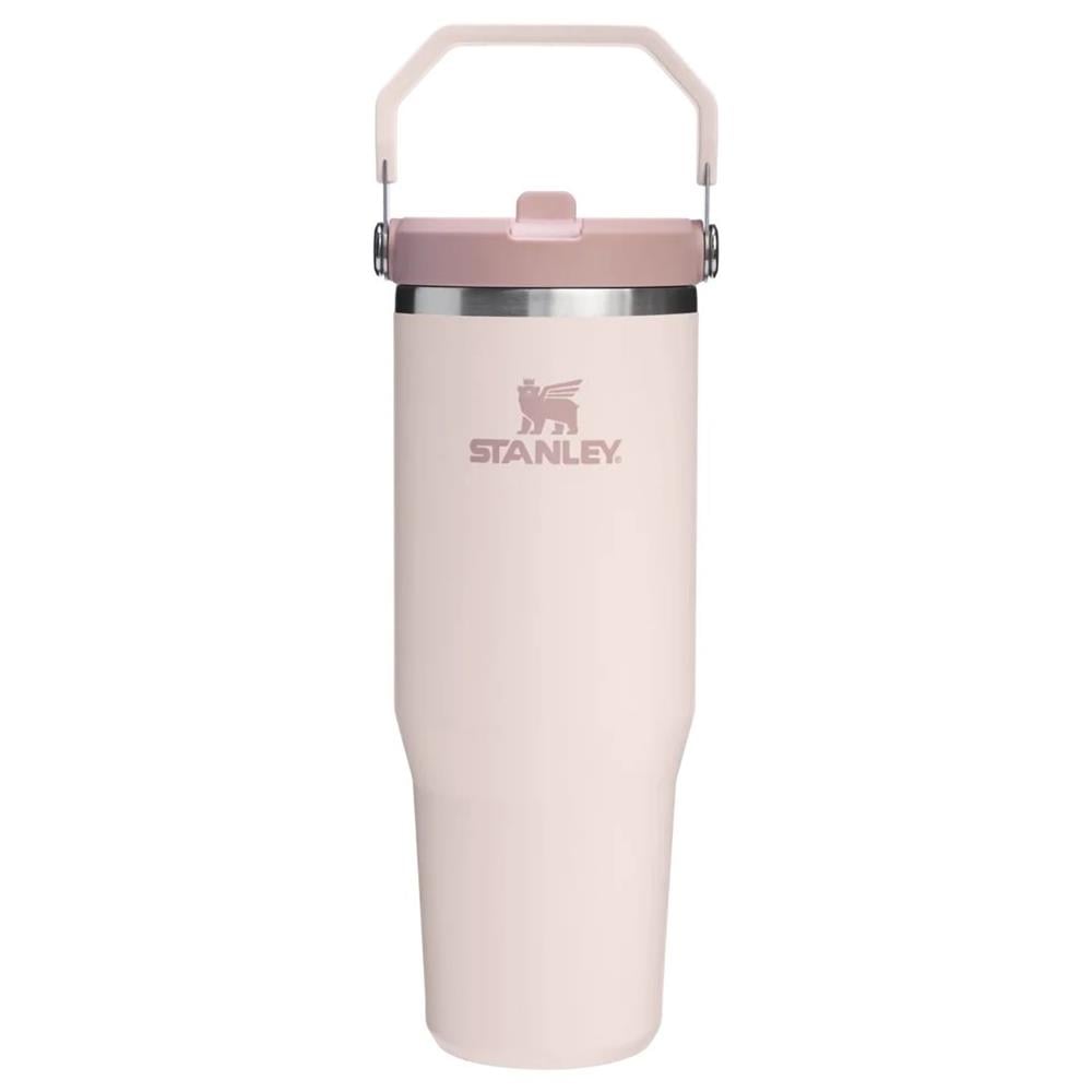 Stanley The IceFlow Flip Straw Pipetli Termos Bardak 0,89 LT - Toz Pembe