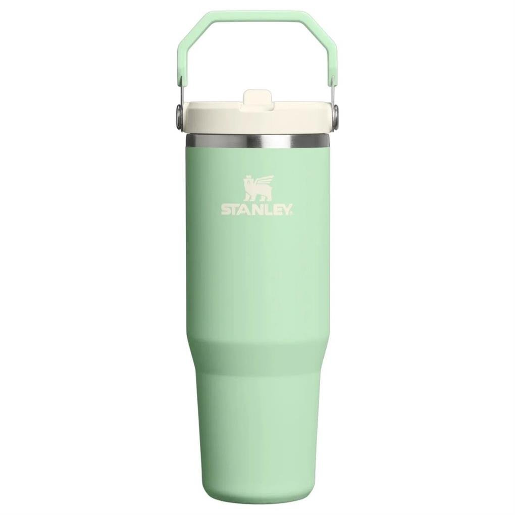Stanley The IceFlow Flip Straw Pipetli Termos Bardak 0,89 LT - Açık Yeşil