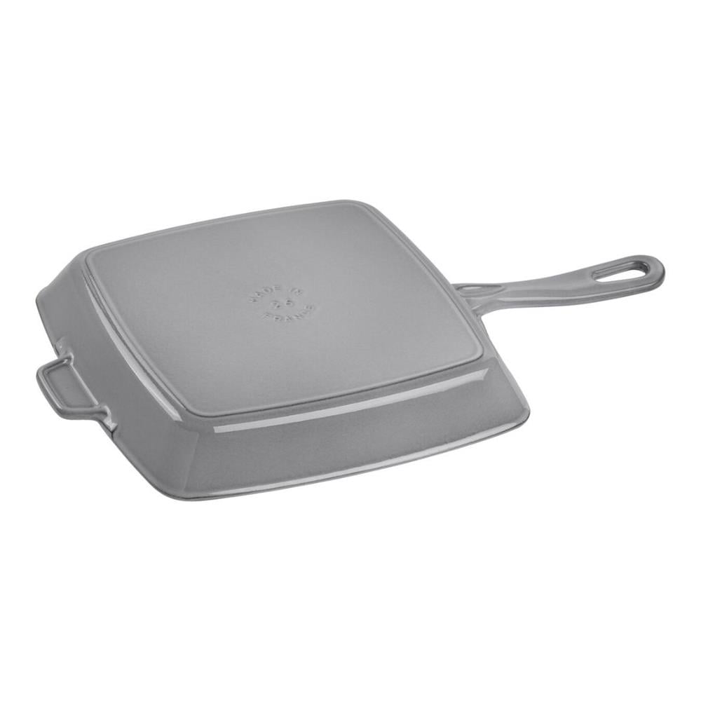 Staub Döküm Demir Amerikan Izgara Tava 26 cm Grafit Gri