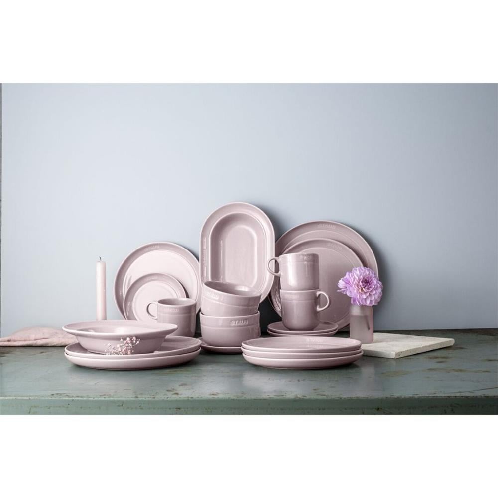 Staub Seramik Derin Tabak 24 cm Kiraz Çiçeği