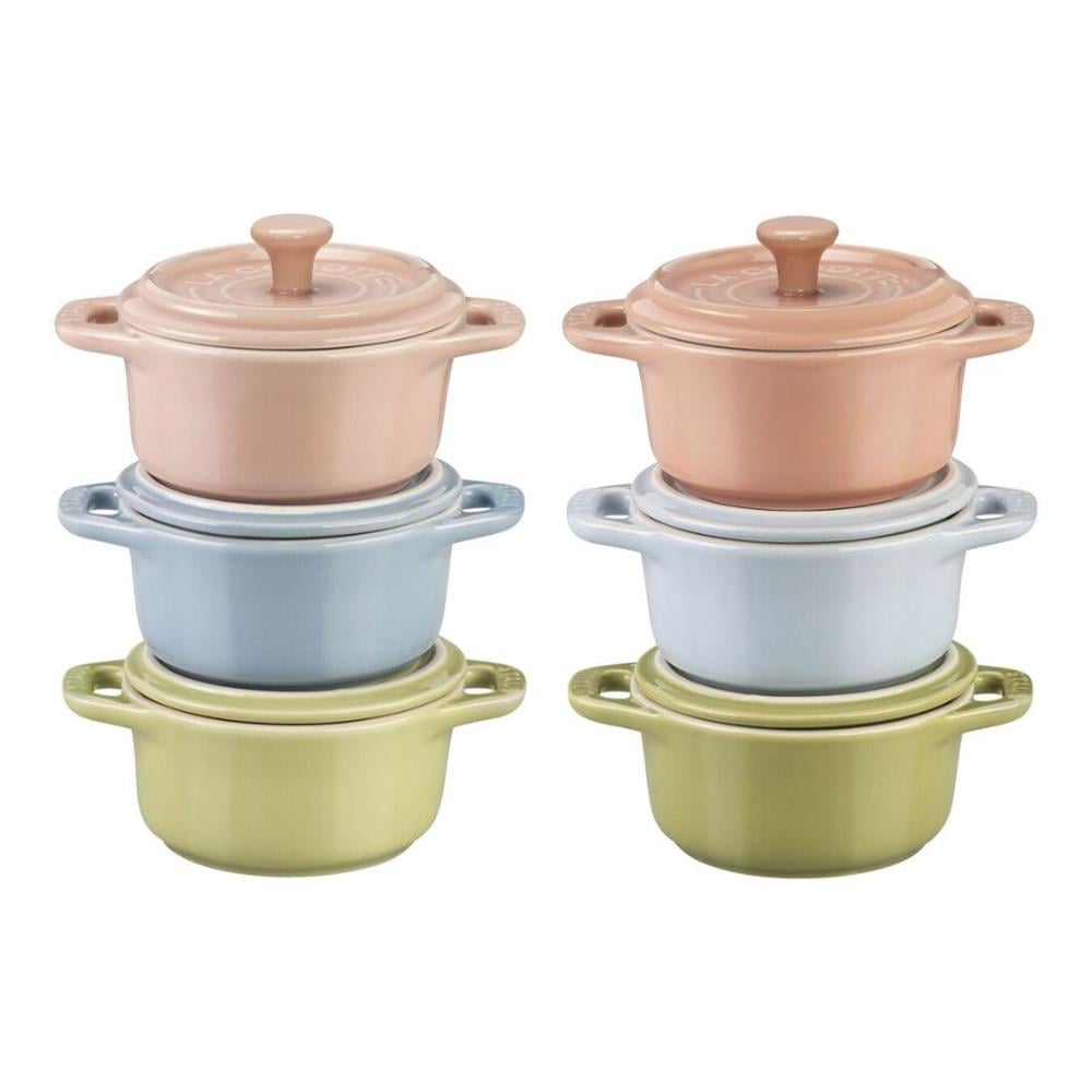 Staub Seramik Mini Cocotte Set Karışık Renkler 6 Parça
