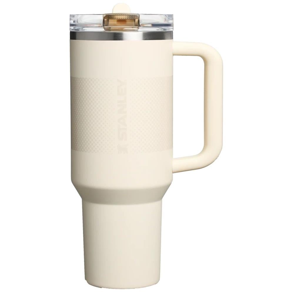 The Quencher ProTour Flip Straw Tumbler Pipetli Termos | 1.2L - Krem