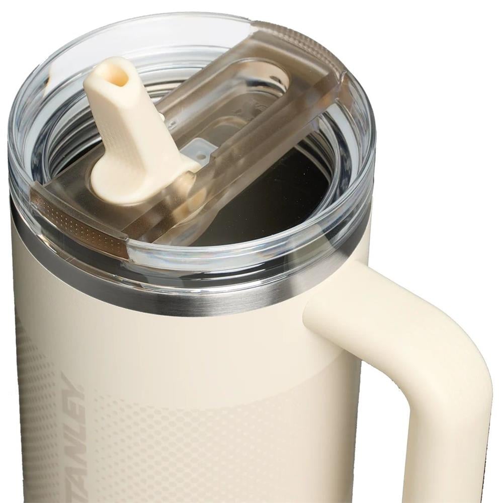 The Quencher ProTour Flip Straw Tumbler Pipetli Termos | 1.2L - Krem
