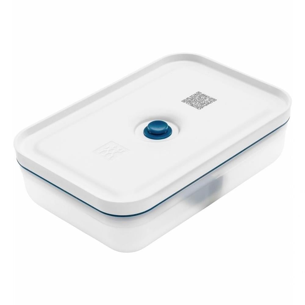 VACUUM LUNCH BOX L FLAT TRANSPARENT MODERN