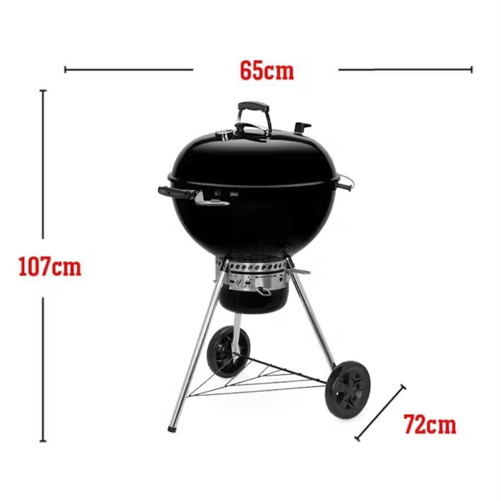 Weber Master-Touch® GBS E-5750 Charcoal Grill Ø 57 cm Black