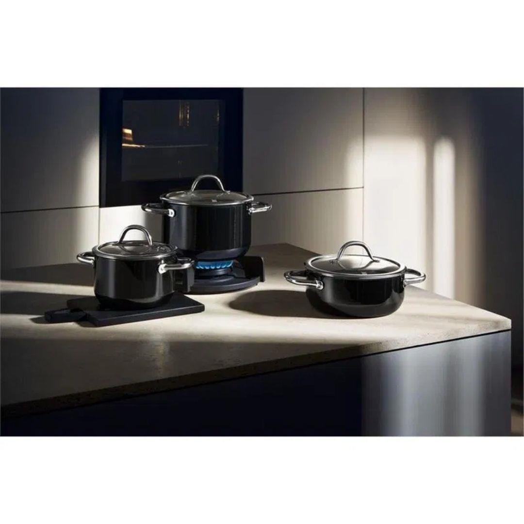 WMF Fusiontec Siyah Tencere Seti 3 Parça