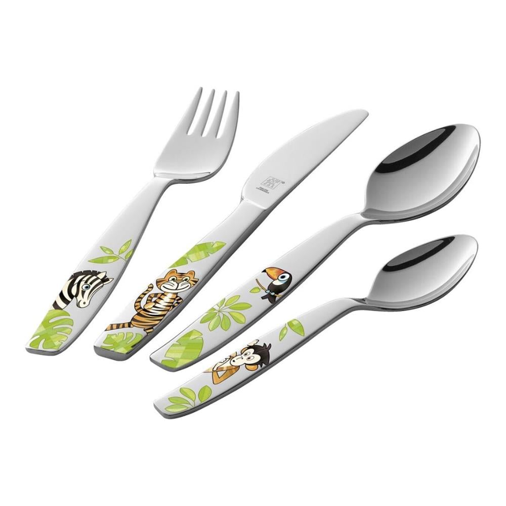 Zwilling Çocuk Çatal Kaşık Bıçak Seti 4 Parça