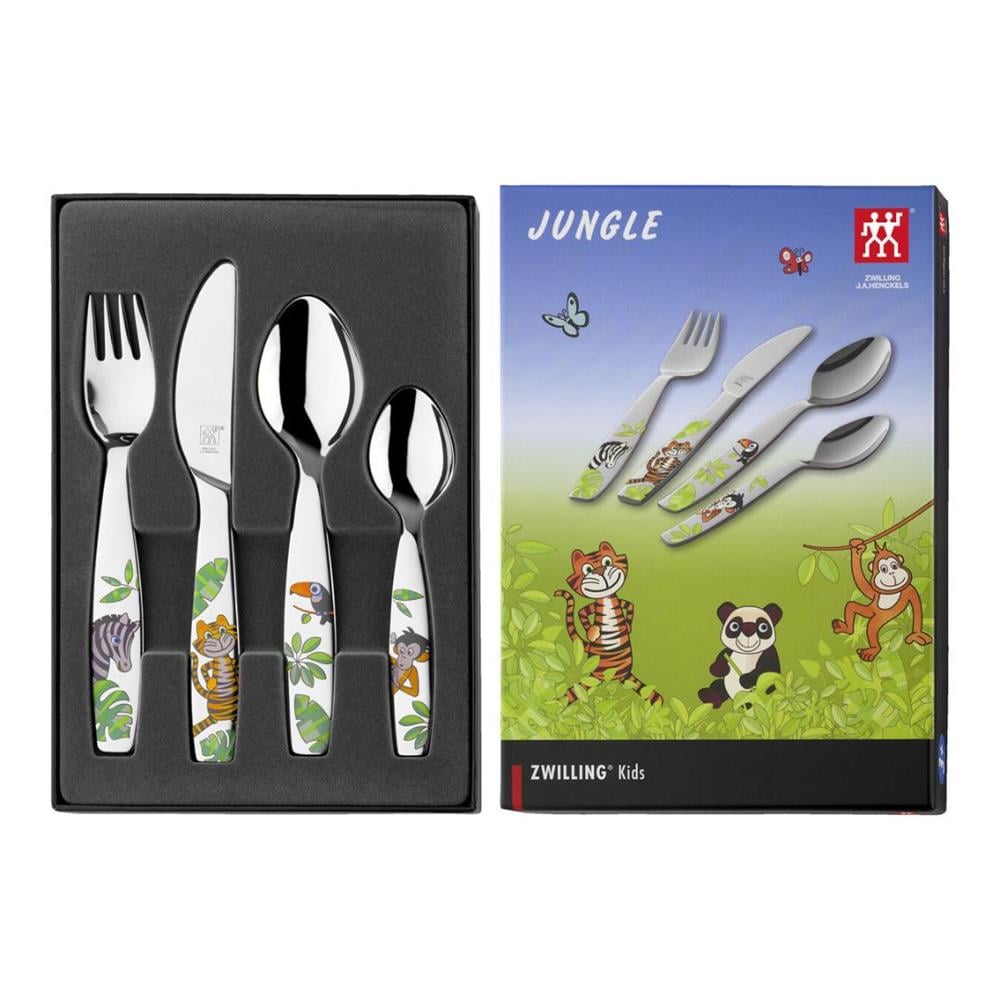 Zwilling Çocuk Çatal Kaşık Bıçak Seti 4 Parça