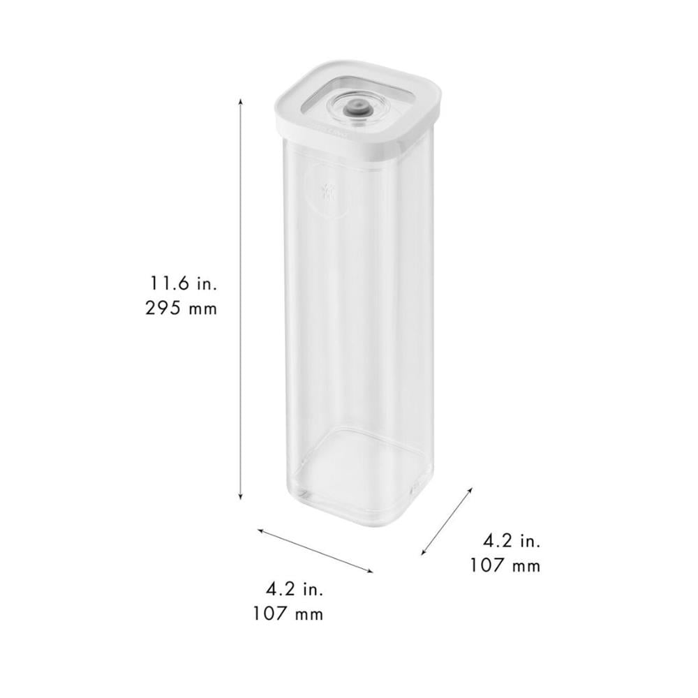 Zwilling Fresh&Save Cube Saklama Kabı, 4S 11 Cm Şeffaf Beyaz