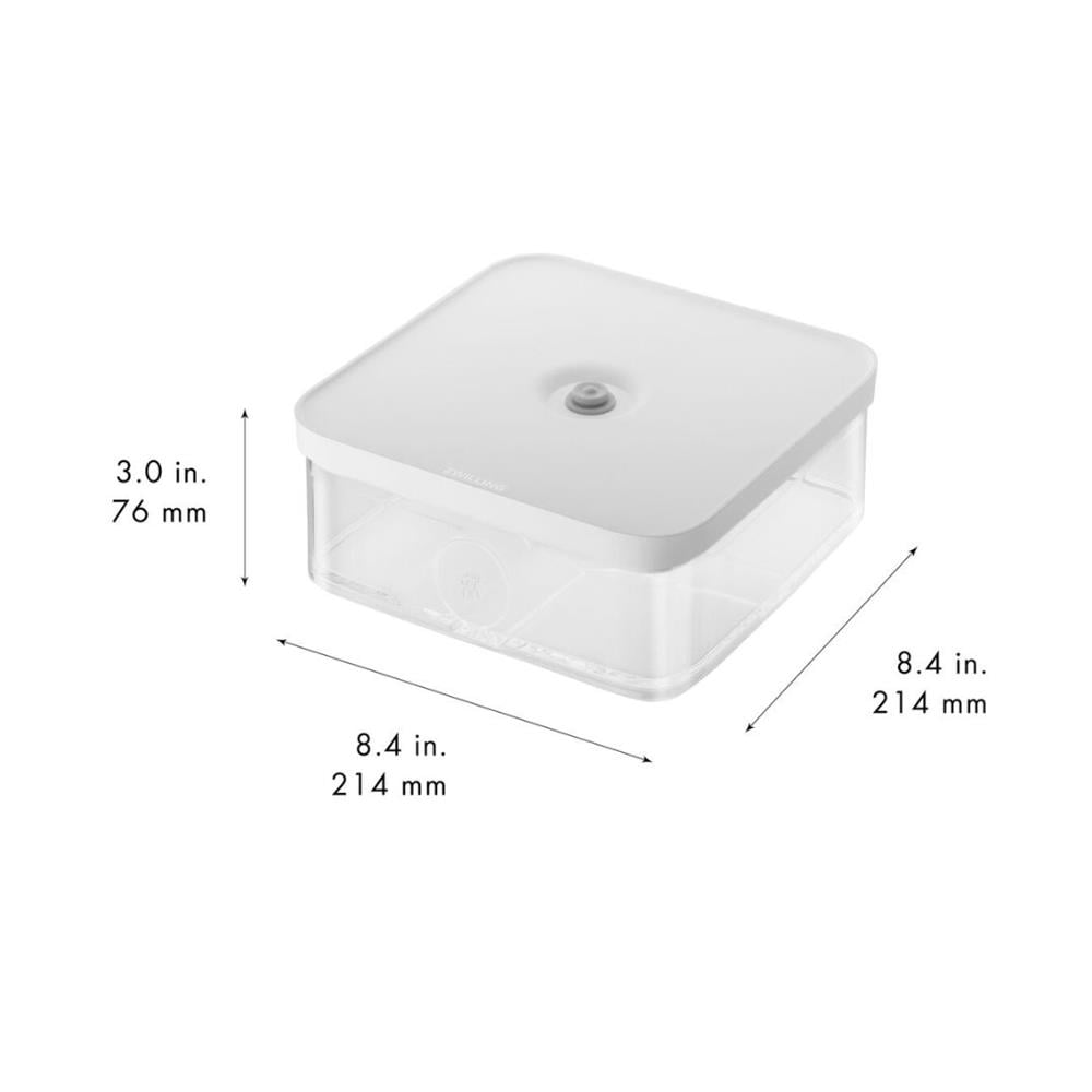 Zwilling Fresh&Save Cube Saklama Kabı L 21 Cm Şeffaf Beyaz