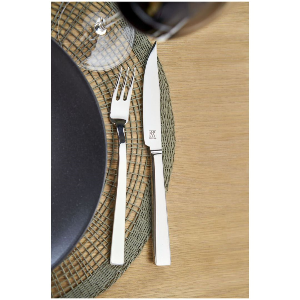 Zwilling Specials Biftek Çatal Bıçak Seti - 12 Parça, 18/10 Paslanmaz Çelik, Ahşap Kutulu