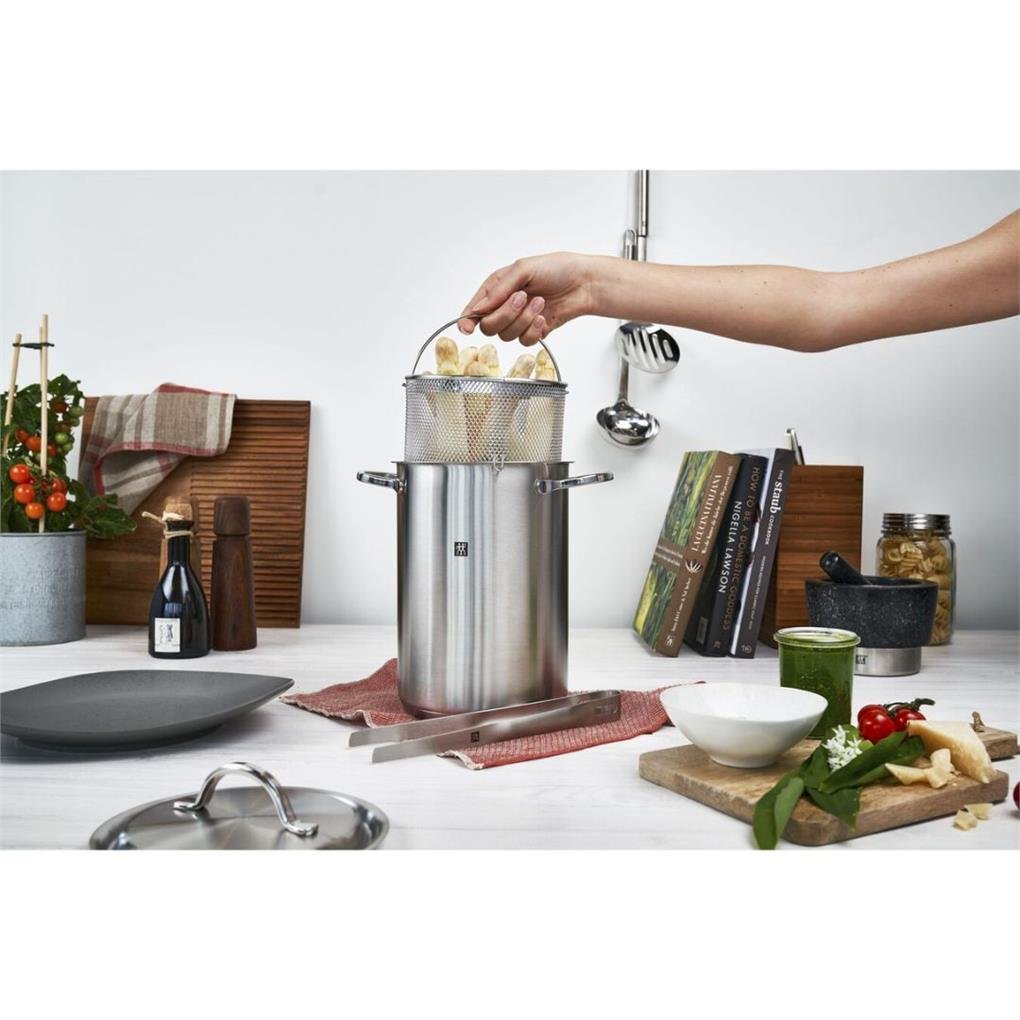 ZWILLING TWIN SpecialsKuşkonmaz ve Makarna Tenceresi | 18/10 Paslanmaz Çelik | 16 cm | Metalik Gri