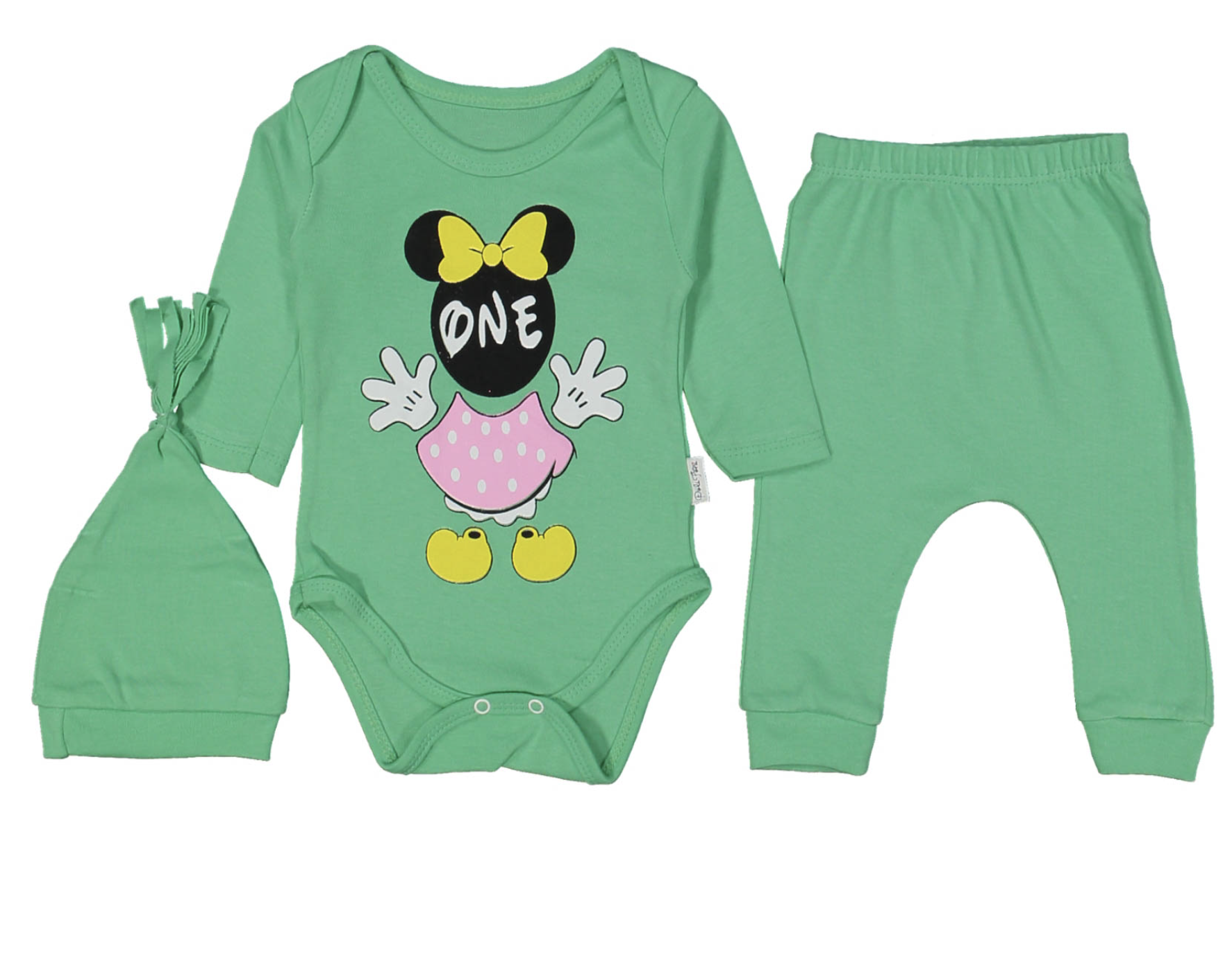 3'lü Bebek Body Setil