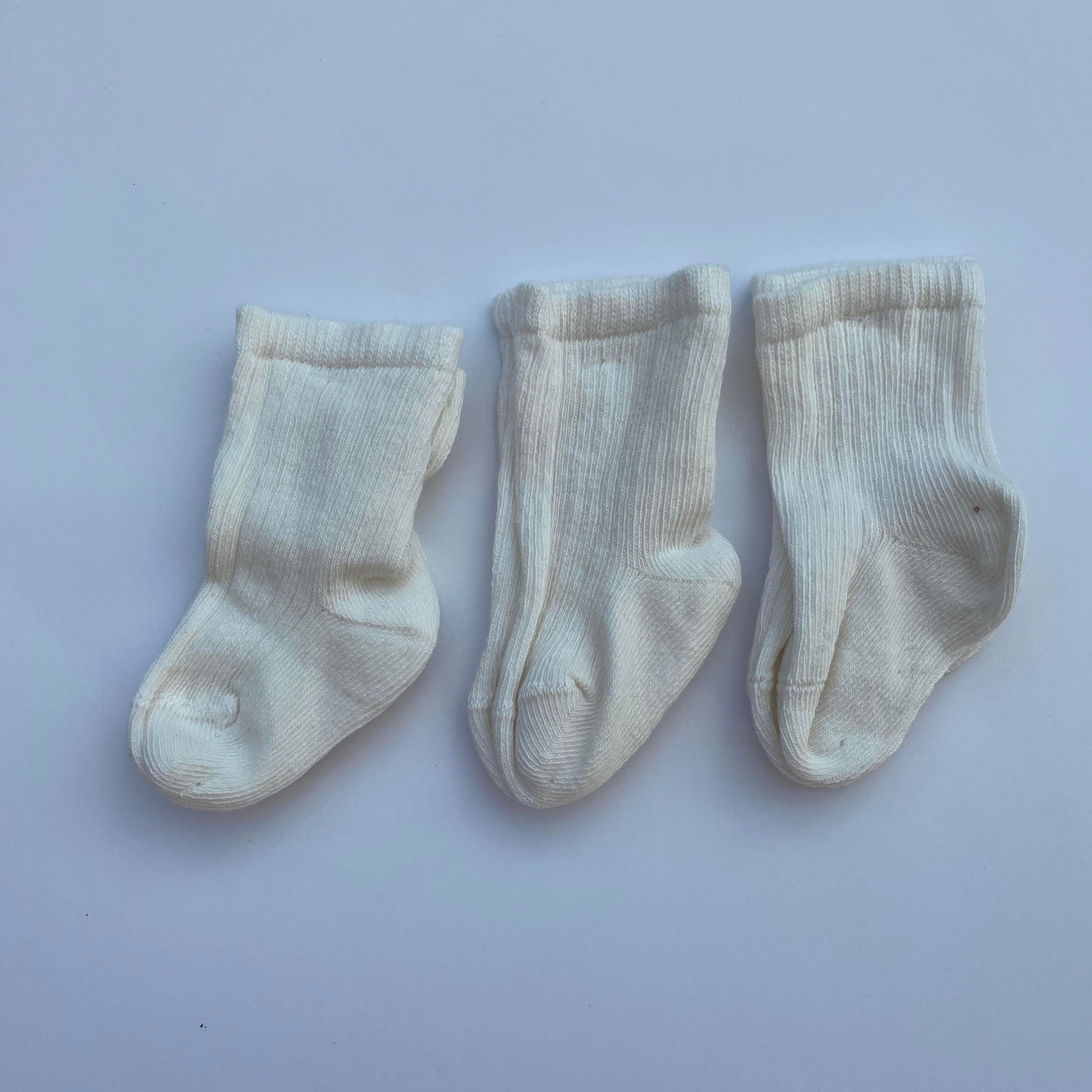 3'lü Çorap Seti 0-3 Ay