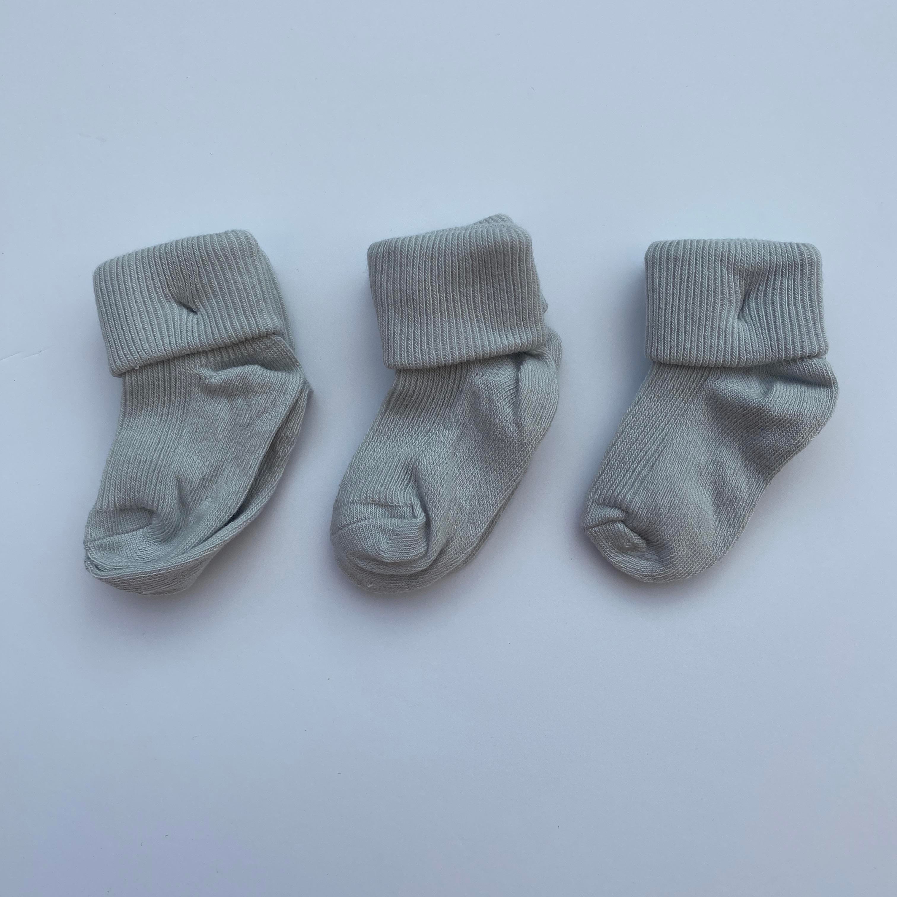 3'lü Çorap Seti 0-3 Ay