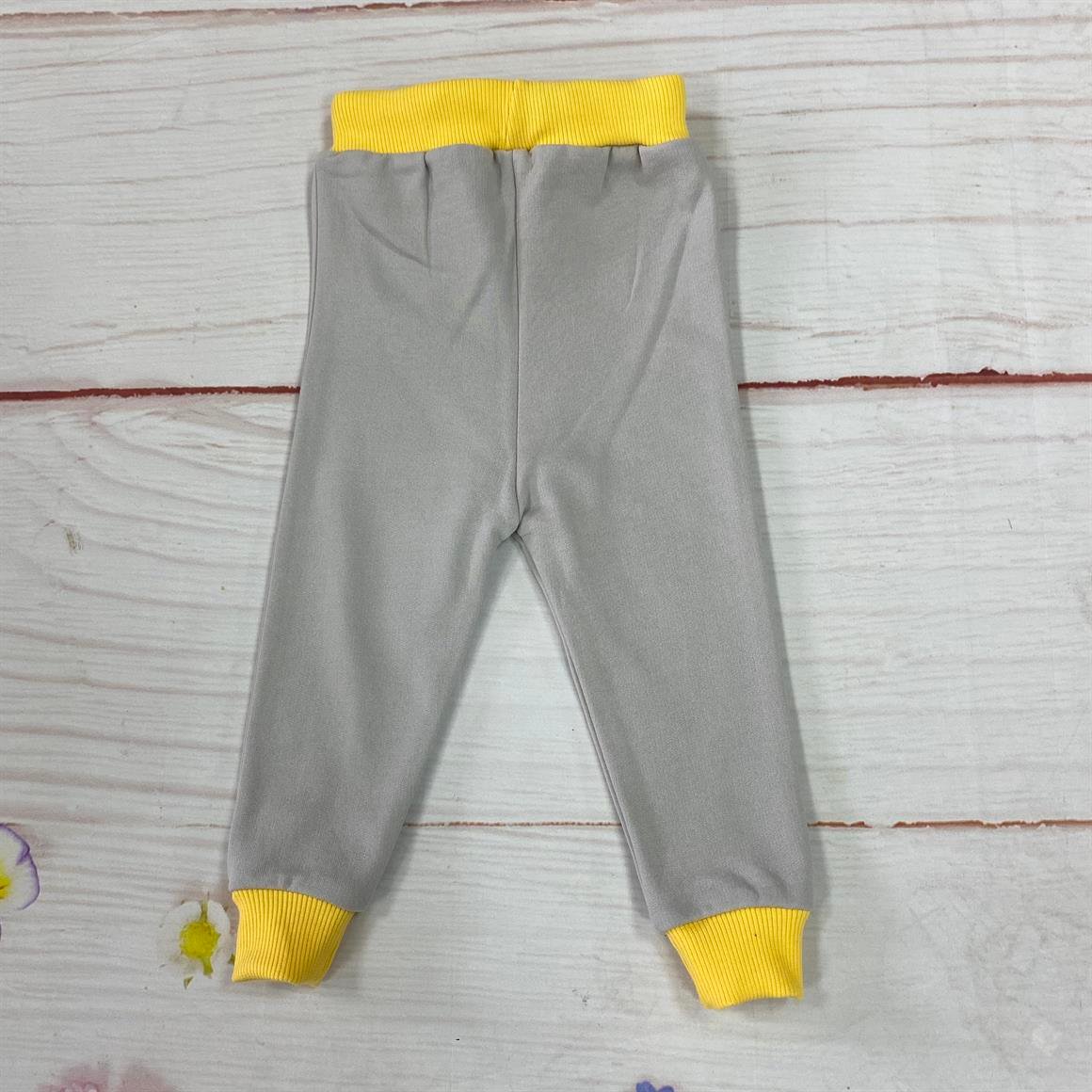6-12 Ay 3 İplik Şardonlu Bebe Eşofman