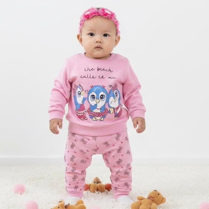 Baskılı Bebek Takımı