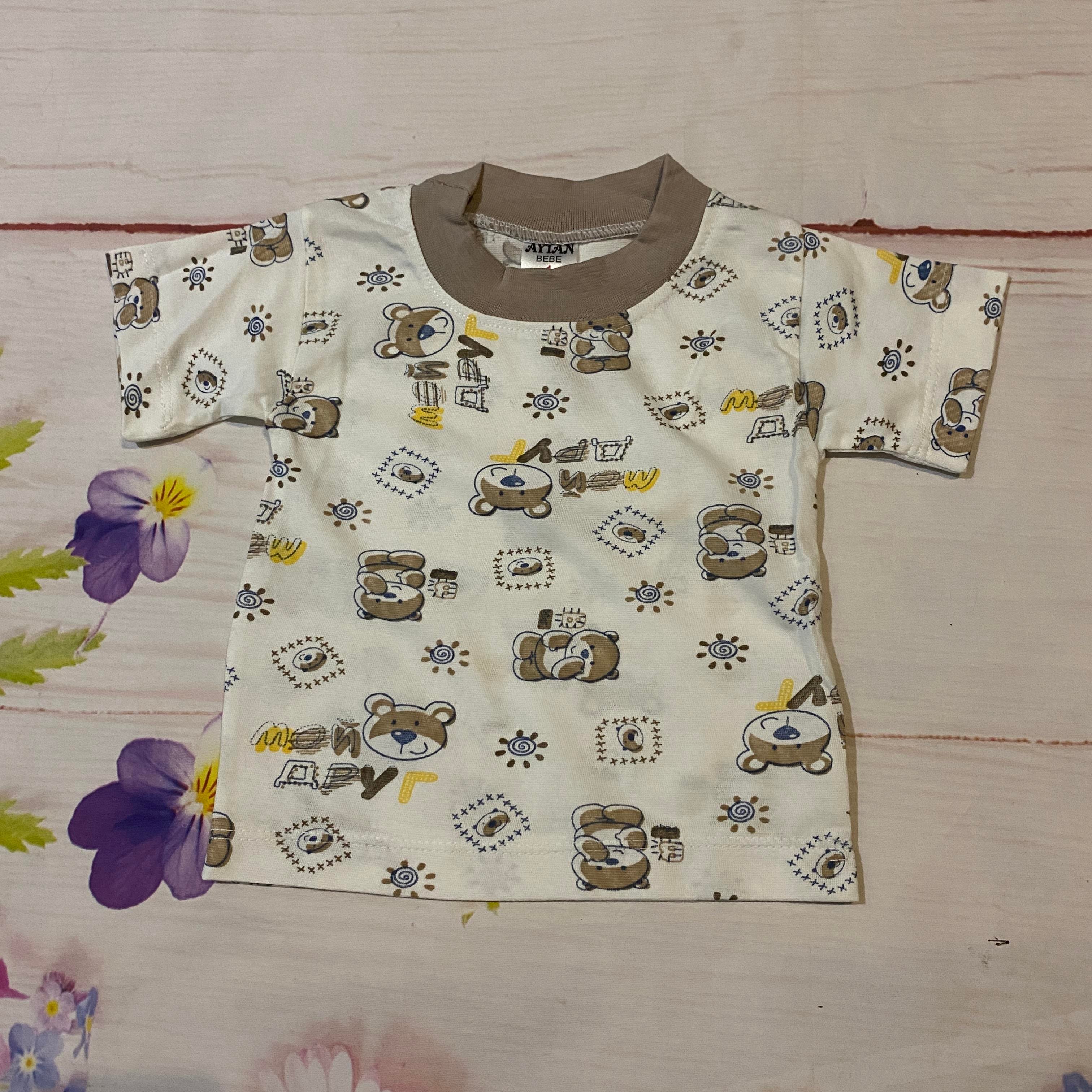 Baskılı Bebek Tişörtü