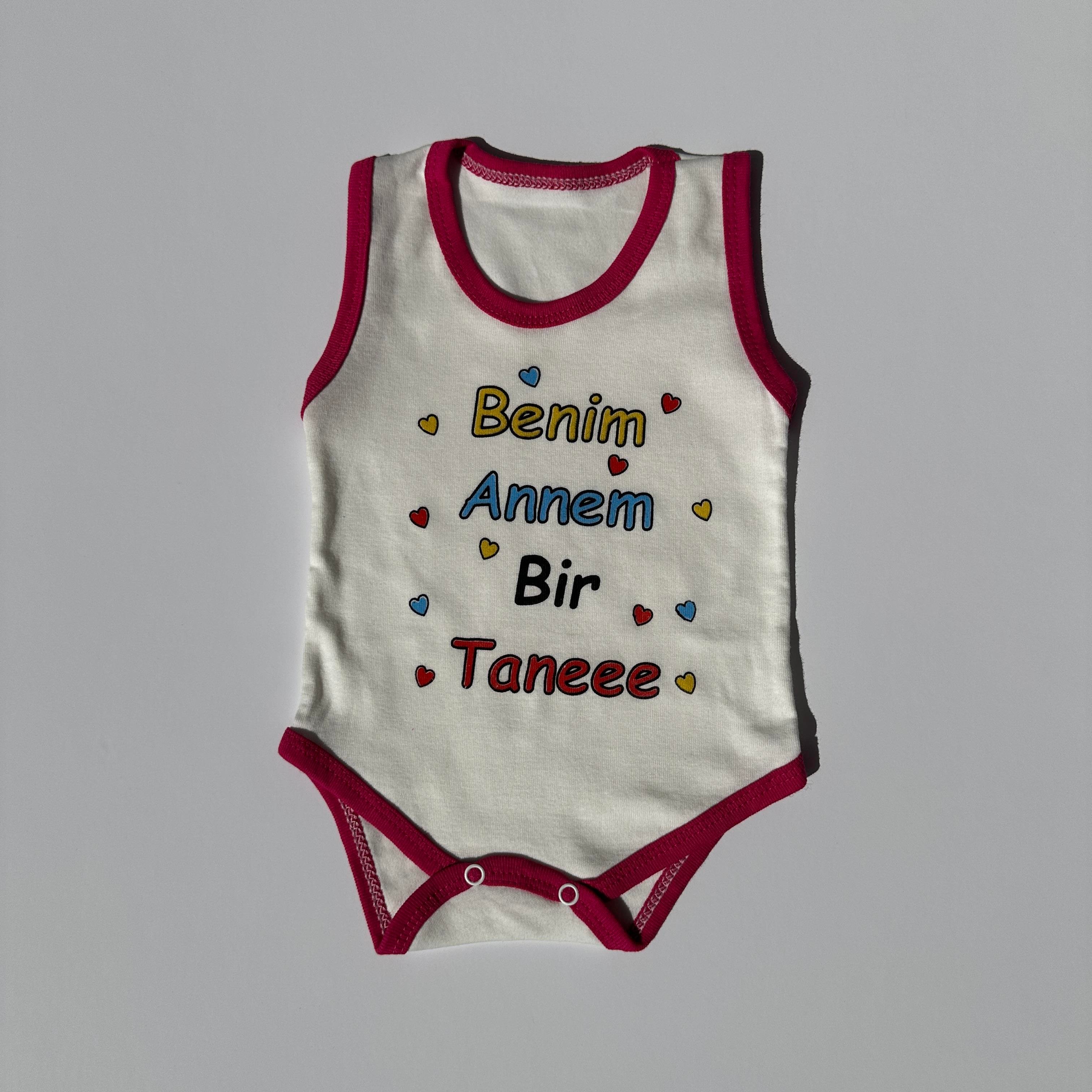 Baskılı Çıtçıtlı Badi 0-12 Ay