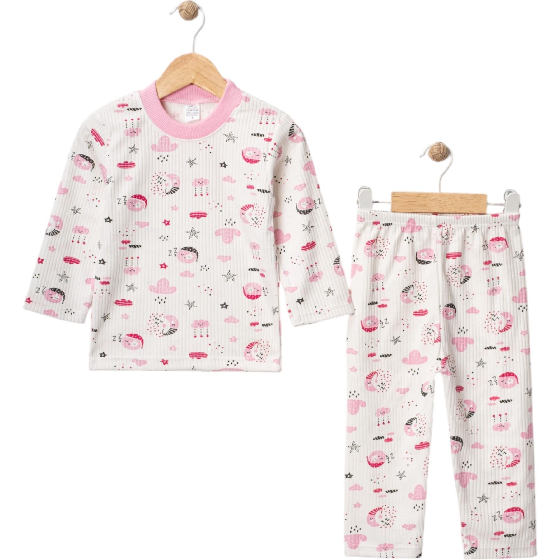 Bulutlu Pijama Takımı 9-12-18 Ay