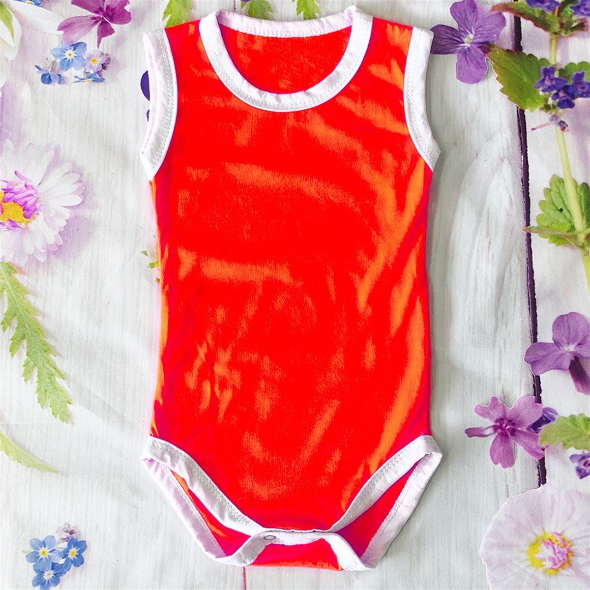 Çıtçıtlı Atlet Bebek Body