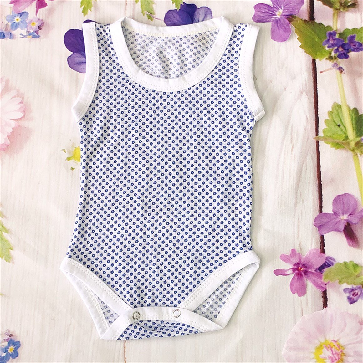 Çıtçıtlı Atlet Bebek Body