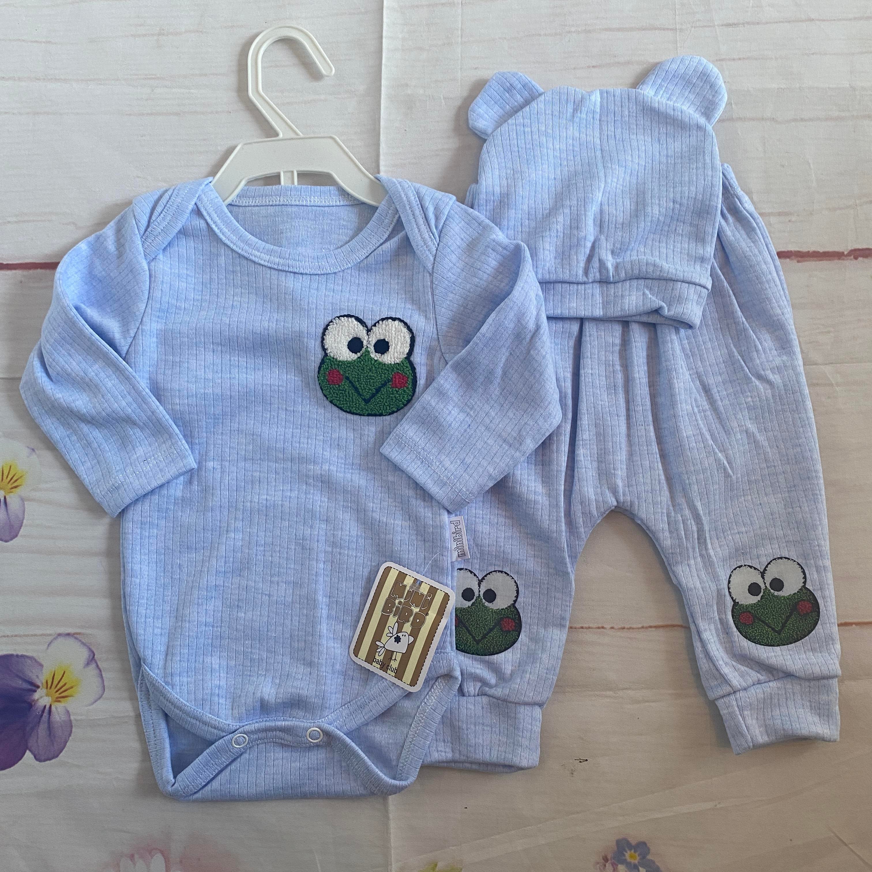 Çıtçıtlı Bebek Body Seti