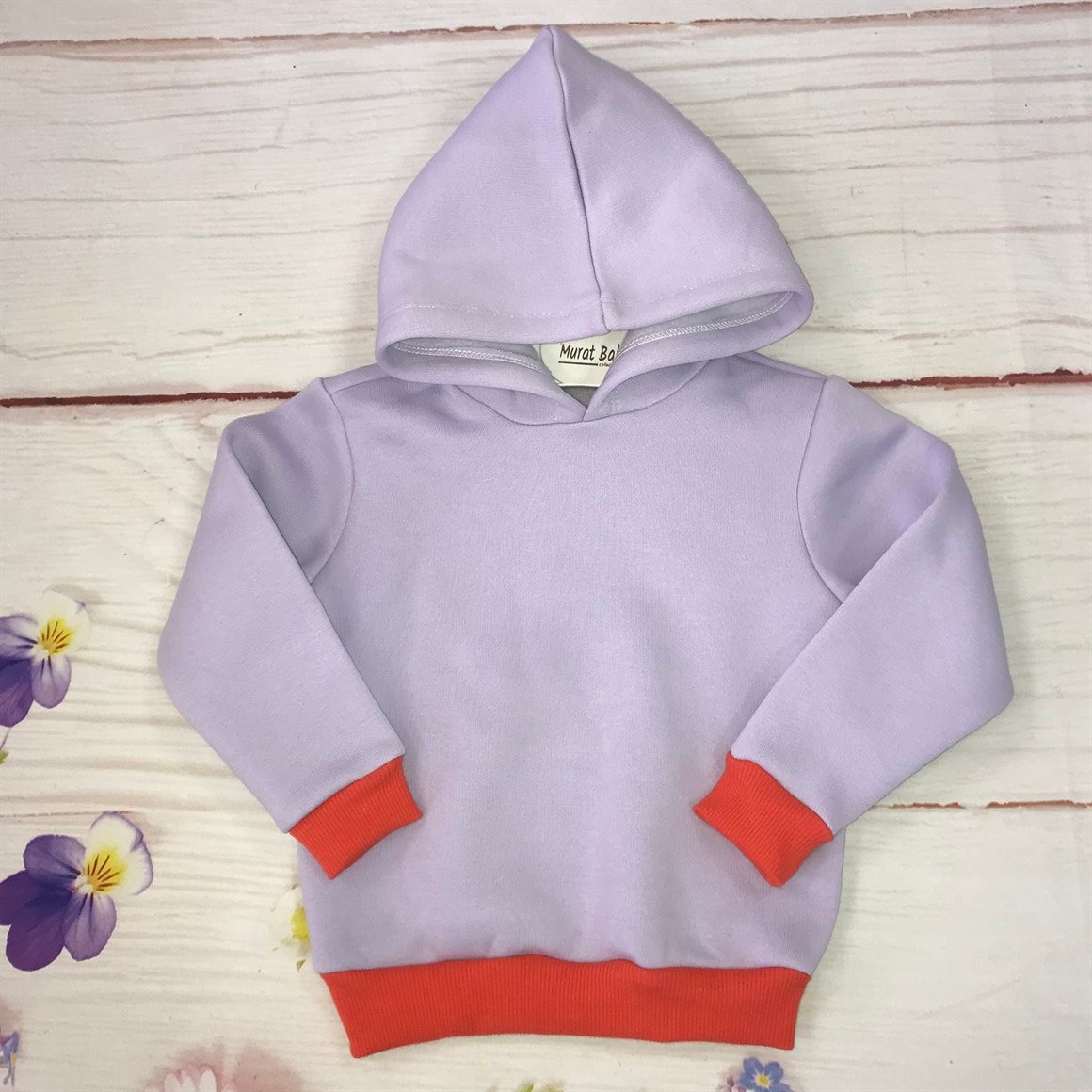 Kapşonlu Kışlık Bebek Çocuk Sweatshirt