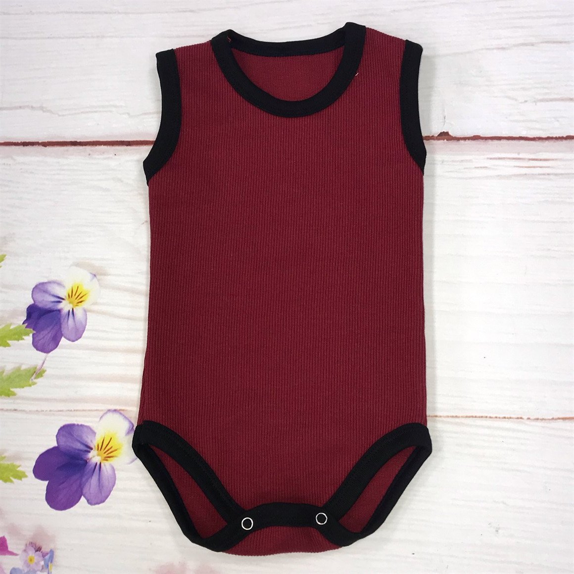 Kaşkorse Çıtçıtlı Bebek Body