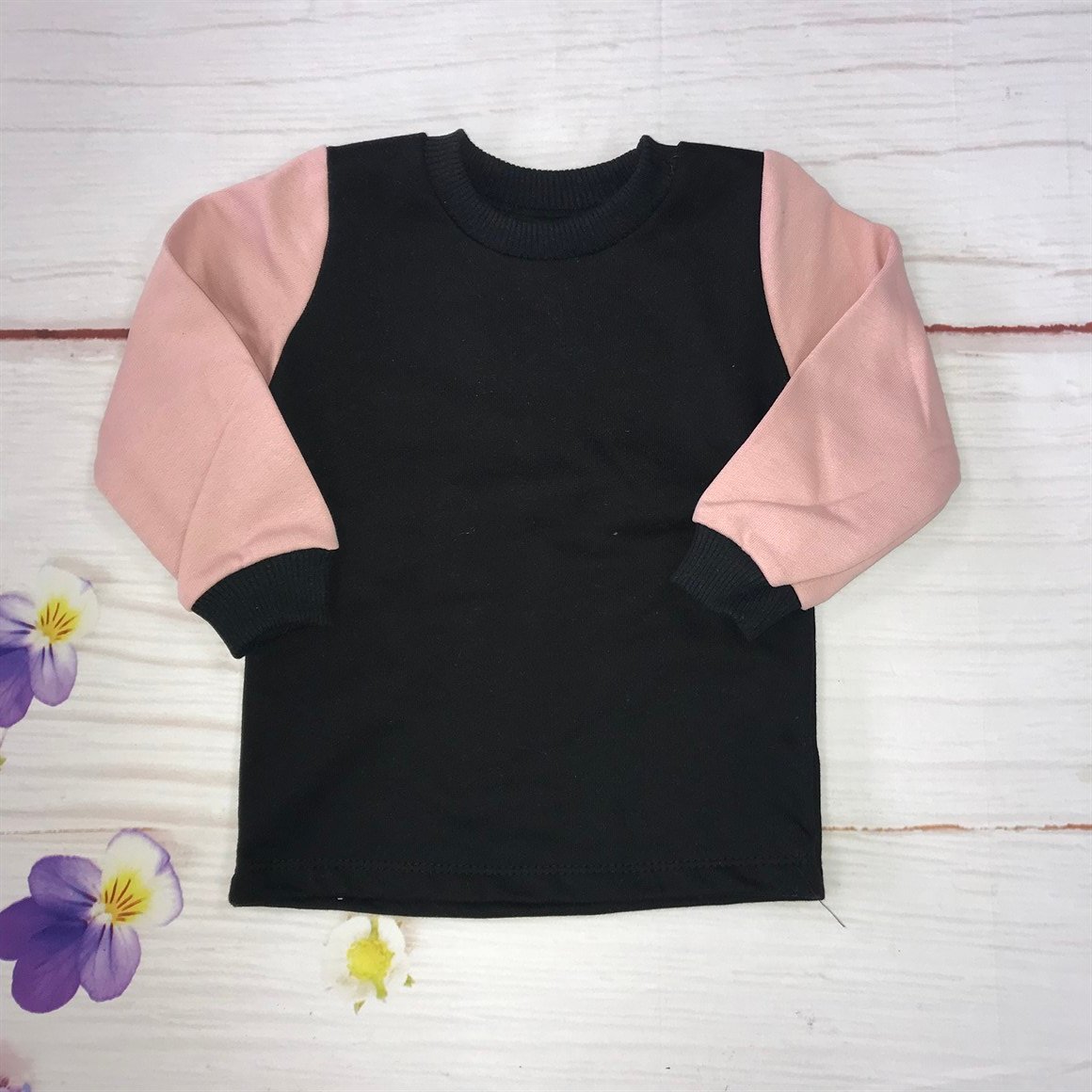 Kışlık Bebek Çocuk Kapşonlu Sweatshirt