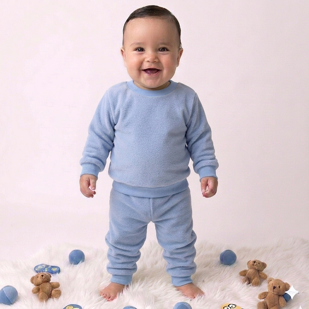 Polar Kumaş Bebek Takımı 6 Ay-1-2 Yaş