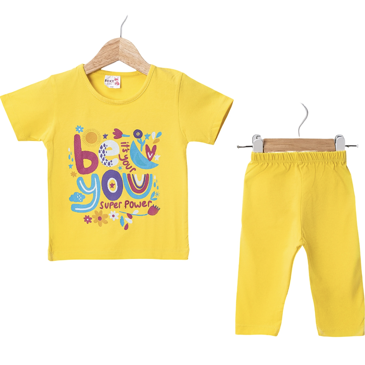 Taytlı Bebek Çocuk Tunik Takım 2-3-4-5 Yaş