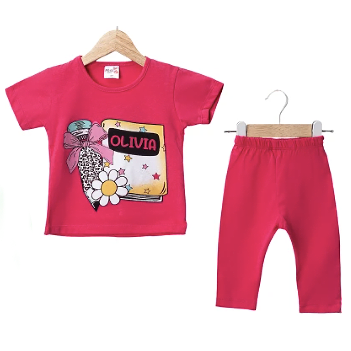 Taytlı Bebek Çocuk Tunik Takım 2-3-4-5 Yaş