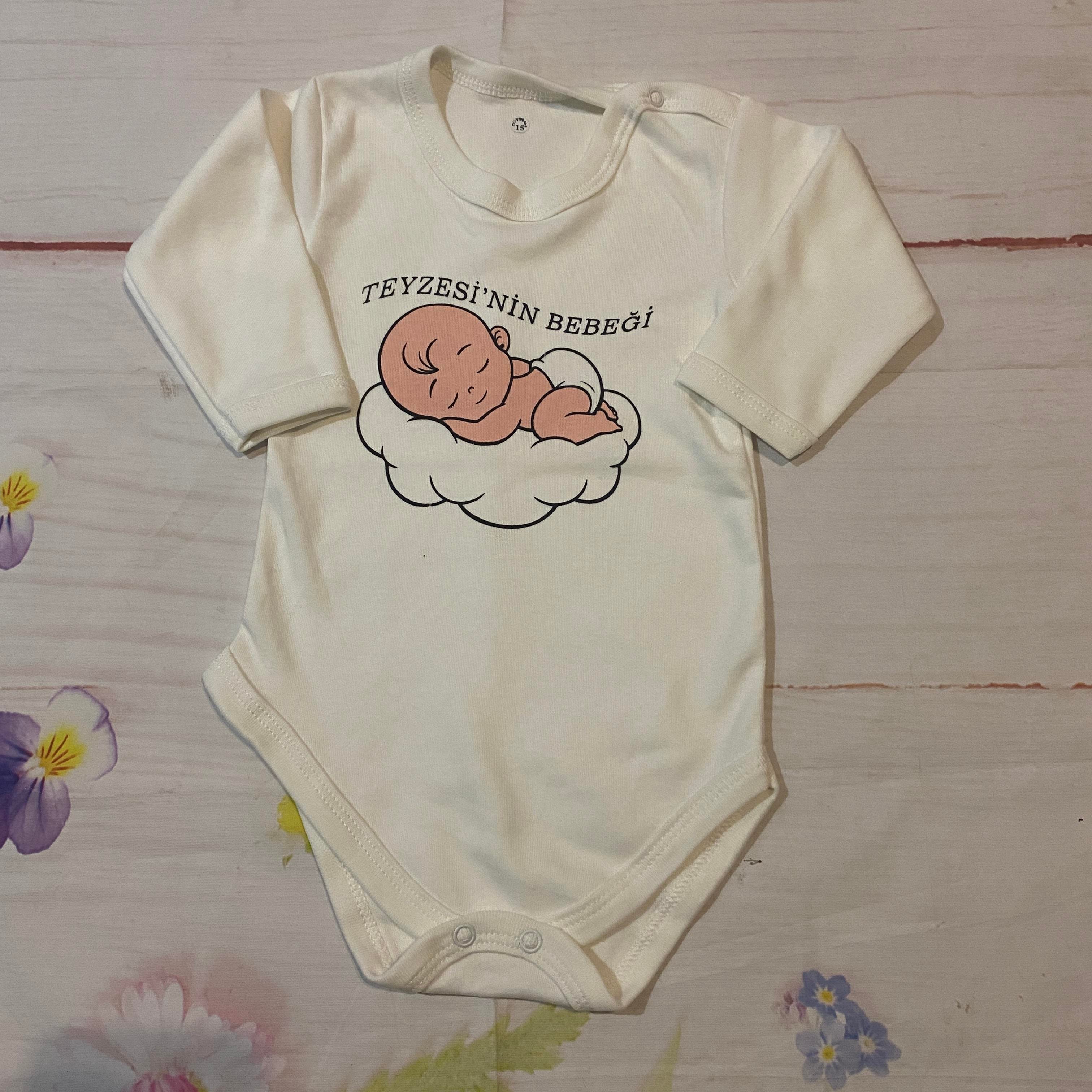 Uzun Kollu Çıtçıtlı Bebek Body