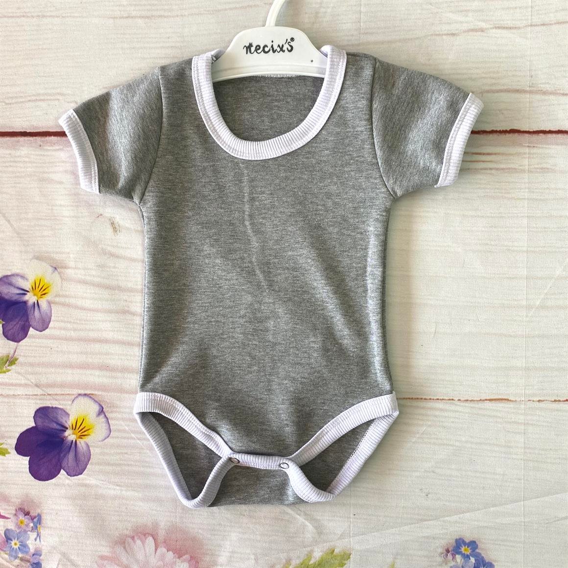 Yazlık Çıtçıtlı Bebek Body