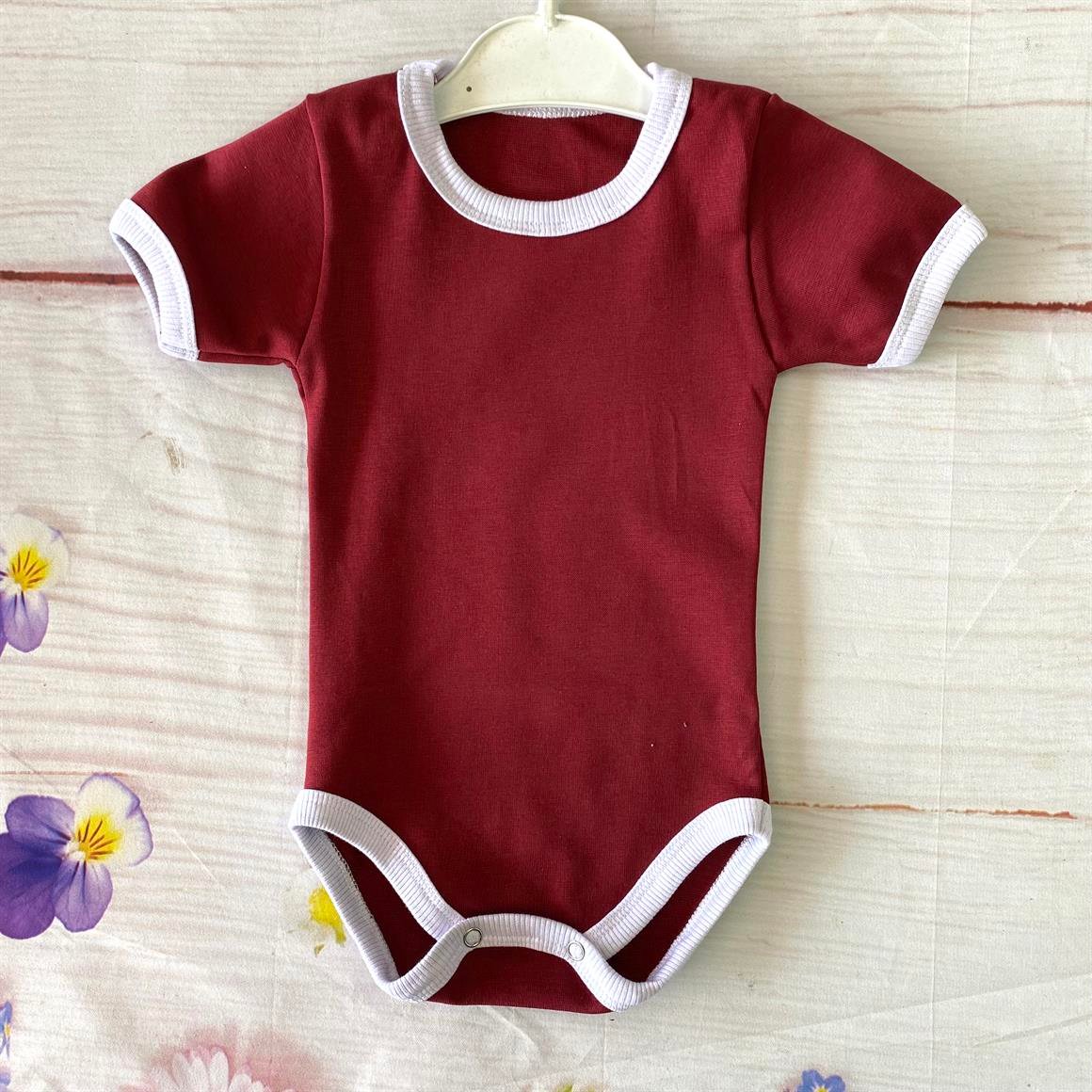 Yazlık Çıtçıtlı Bebek Body
