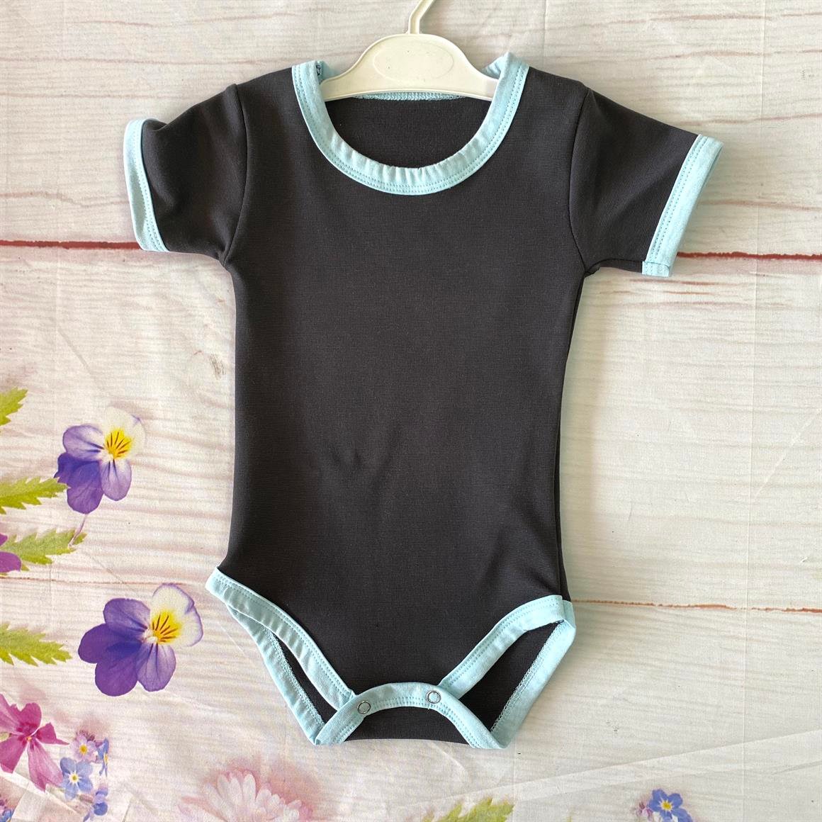 Yazlık Çıtçıtlı Bebek Body